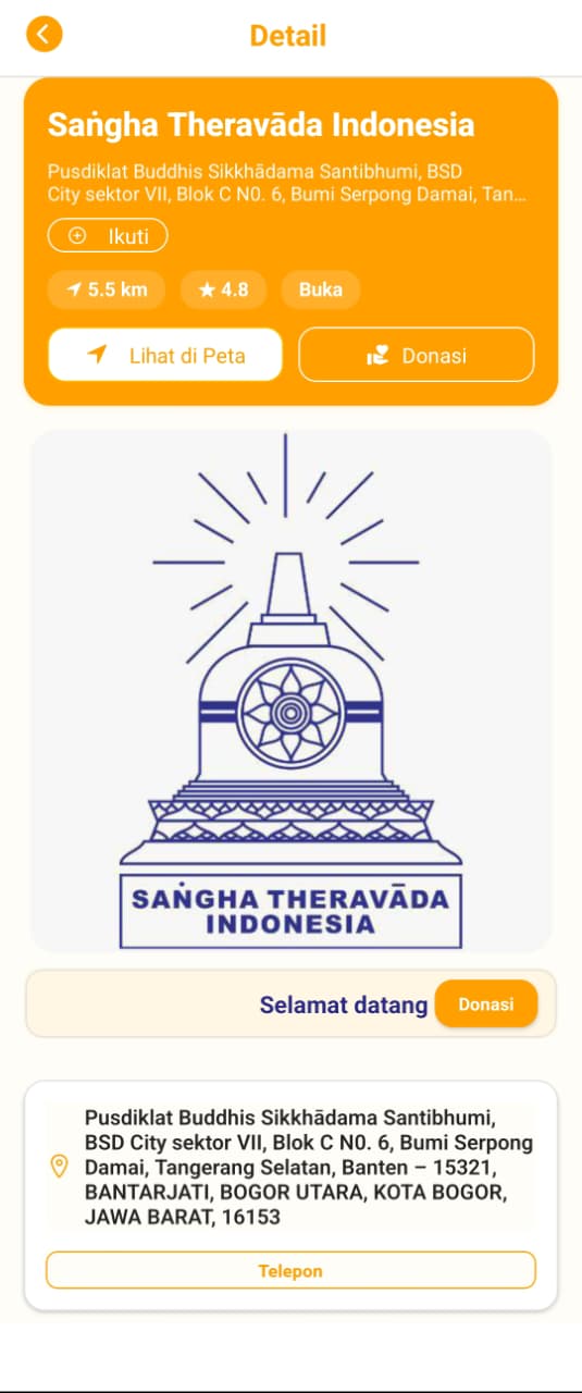 DhammaWangsa screen 2